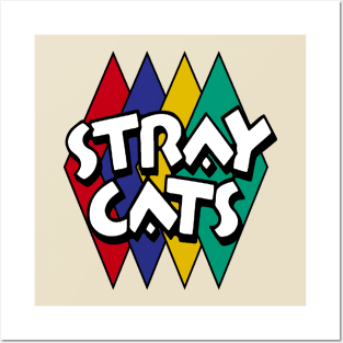 stray cats - prisma colour Posters and Art